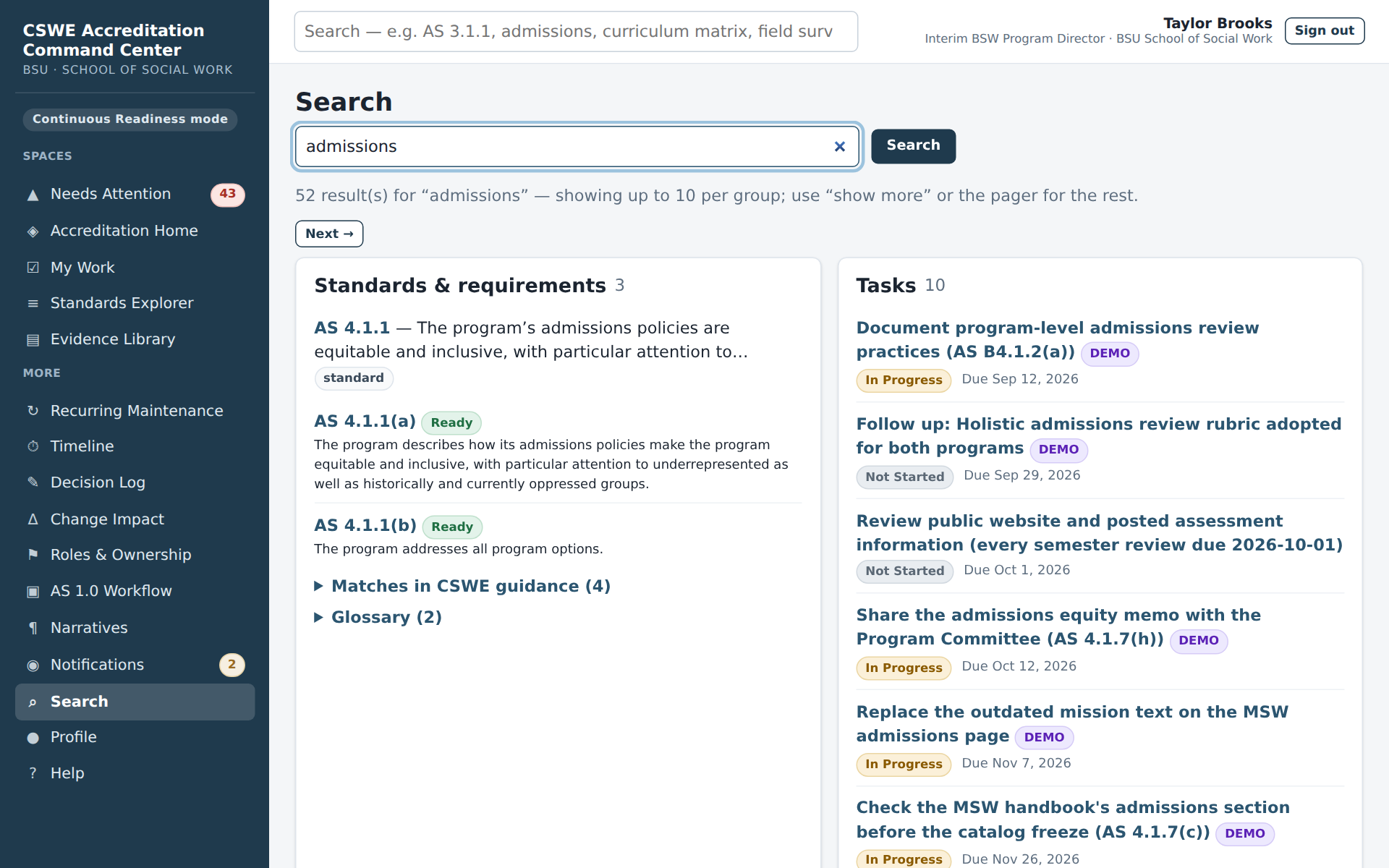 Search results for "admissions"