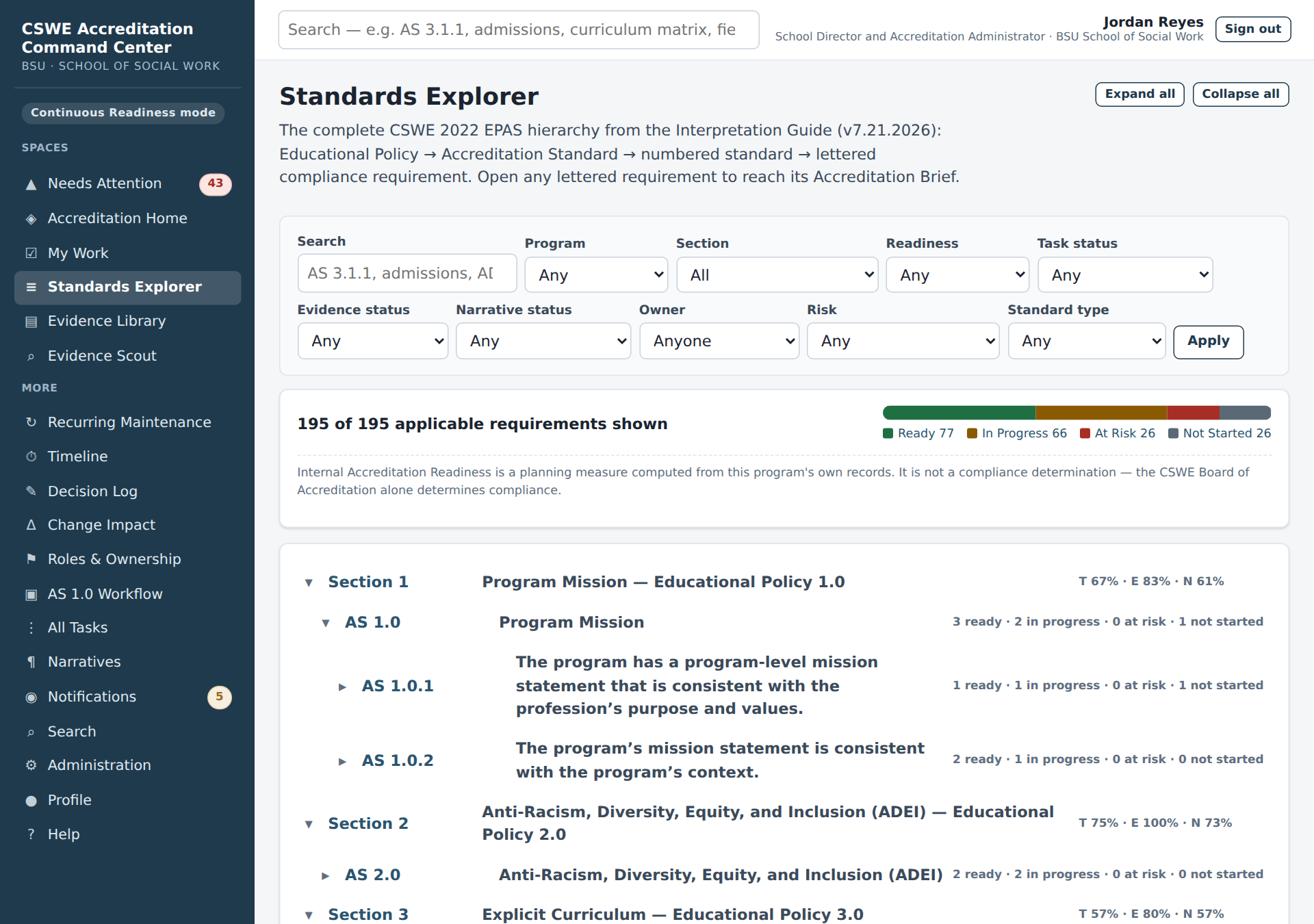 Standards Explorer